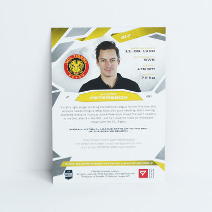 312 - SCL - ANDRE PETERSSON - BASE RED - 17/20