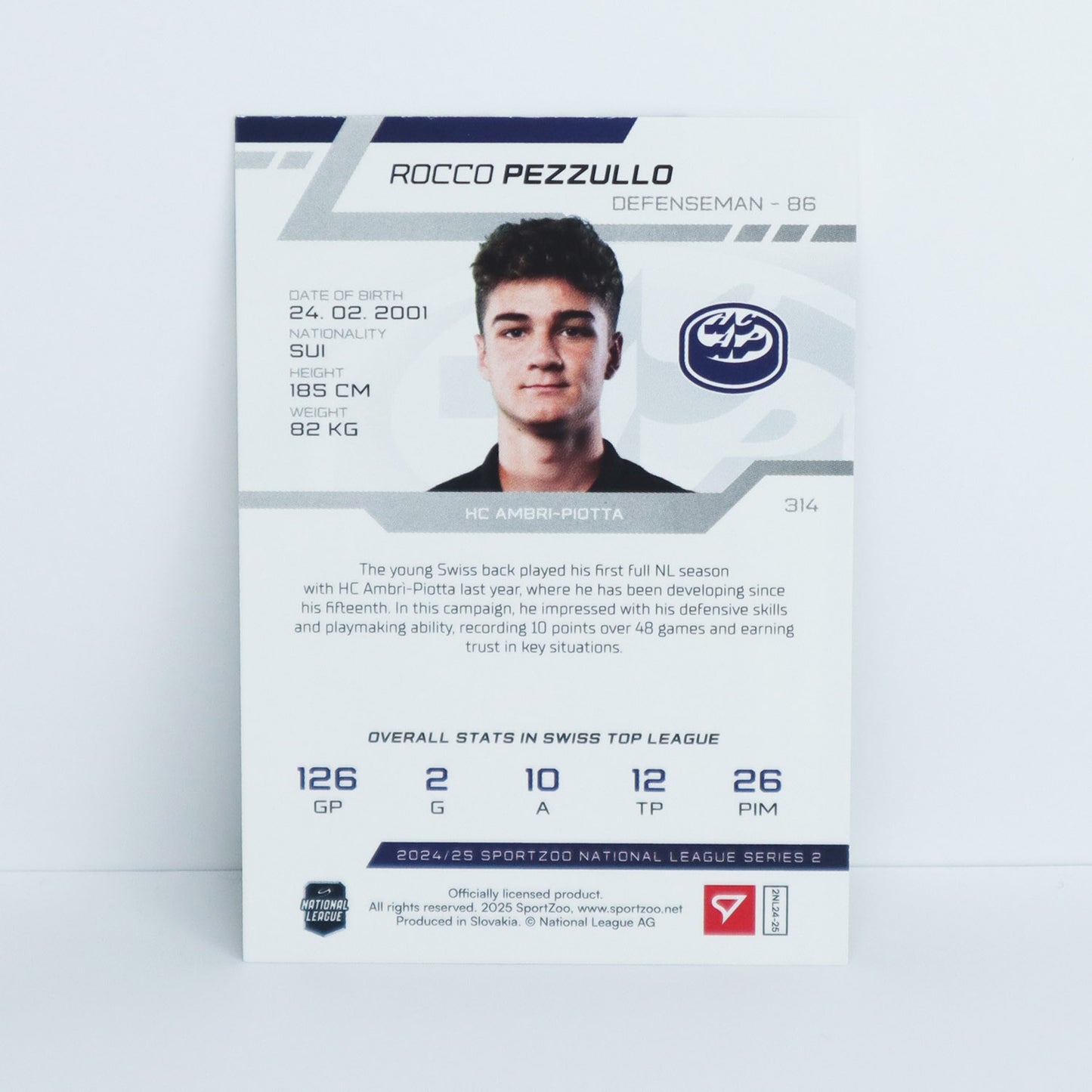 314 - HCAP - ROCCO PEZZULLO - BASE GREEN