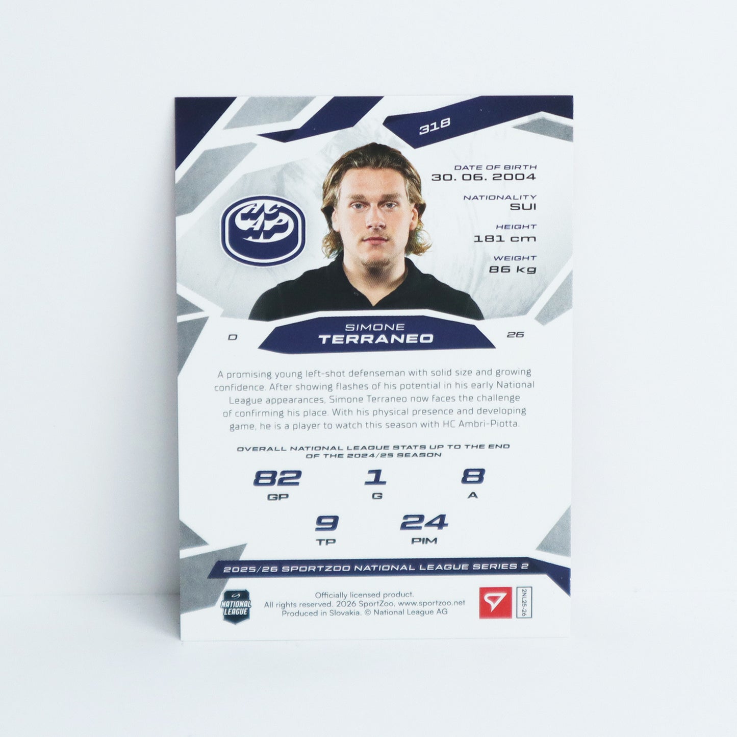 318 - HCAP - SIMONE TERRANEO - BASE RED - 12/20