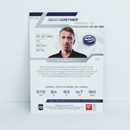 318 - HCAP - DIEGO KOSTNER - BASE RED - 20/20