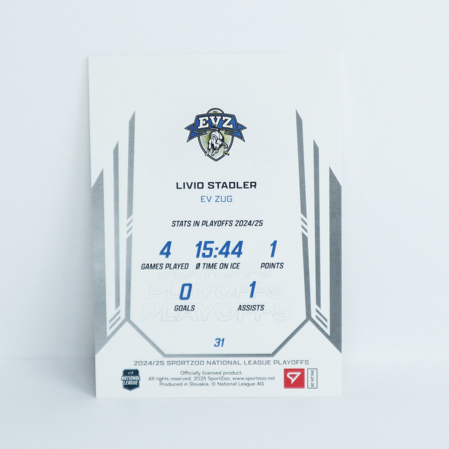31 - EVZ - LIVIO STADLER - BASE SET