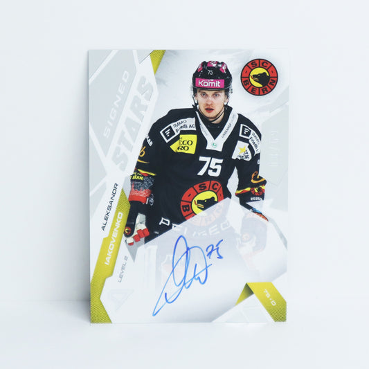SL2-AI - SCB - ALEKSANDR IAKOVENKO - SIGNED STARS LEVEL 2 - 08/69