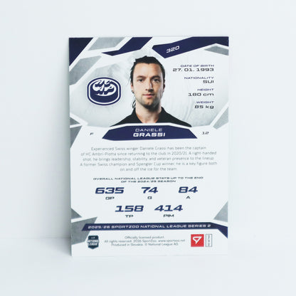 320 - HCAP - DANIELE GRASSI - BASE GREEN - 24/30