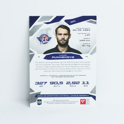 321 - SCRJ - IVARS PUNNENOVS - BASE GREEN - 19/30