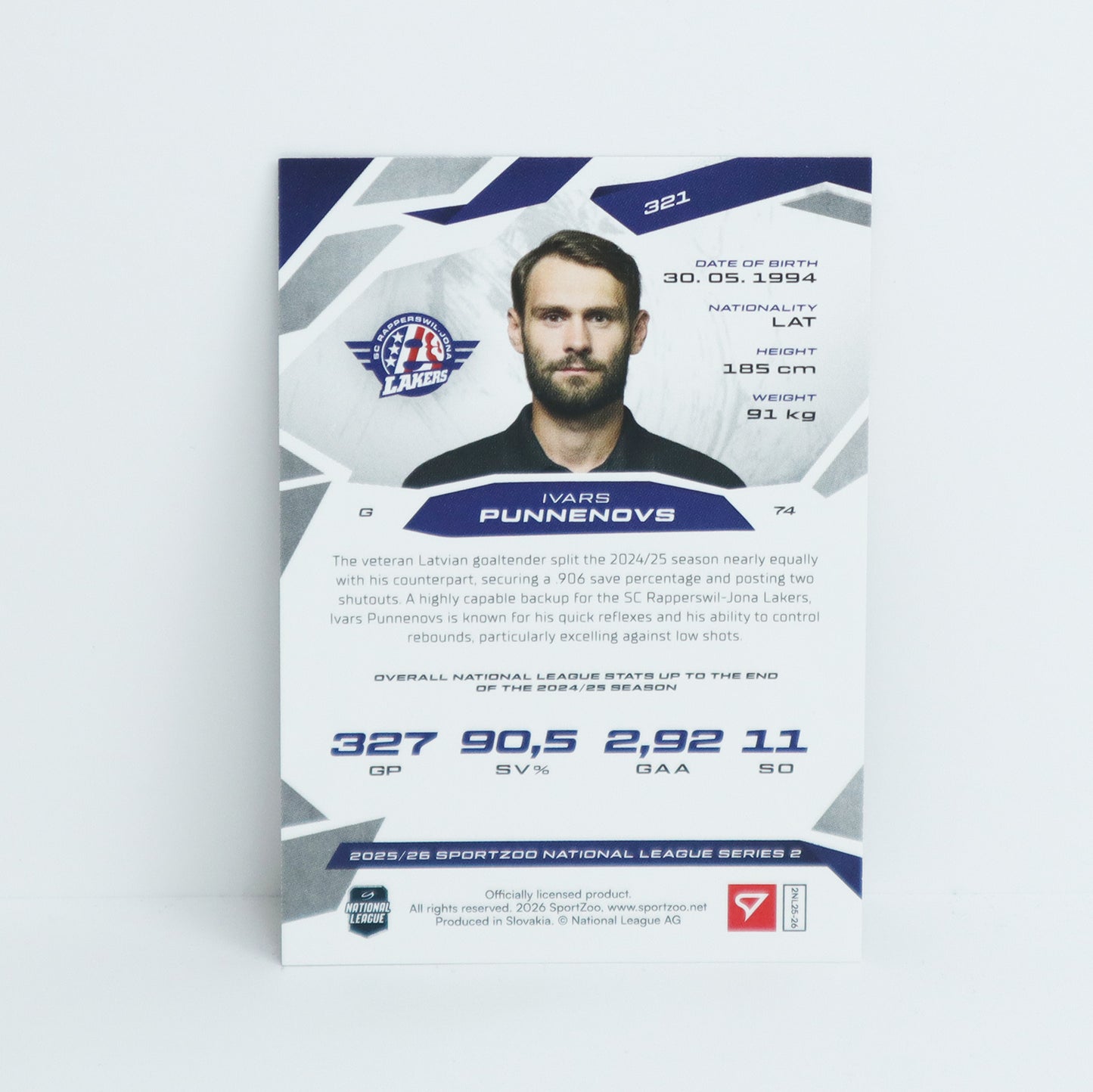 321 - SCRJ - IVARS PUNNENOVS - BASE BLACK - 1/1