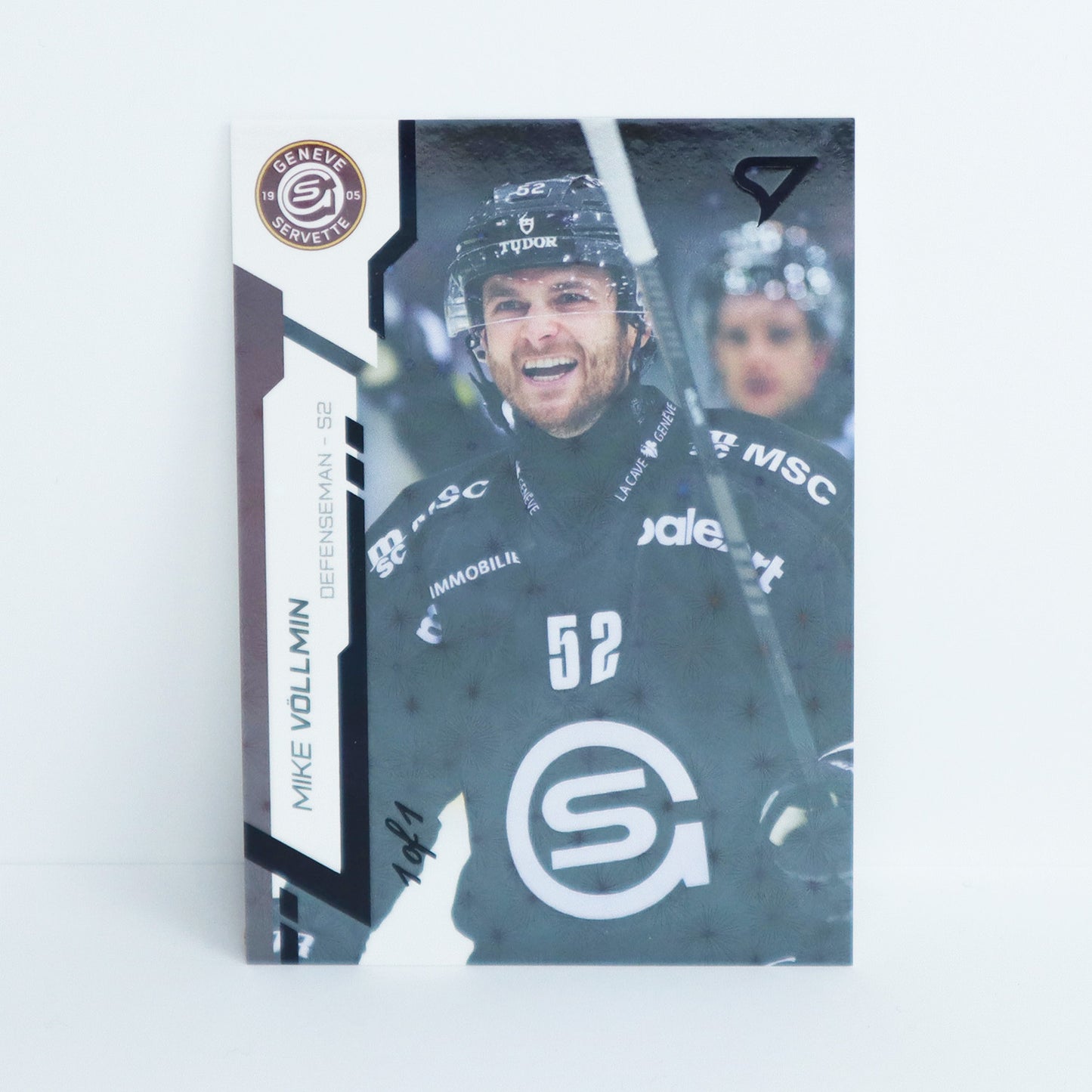 323 - GSHC - MIKE VOLLMIN - BASE BLACK - 1/1
