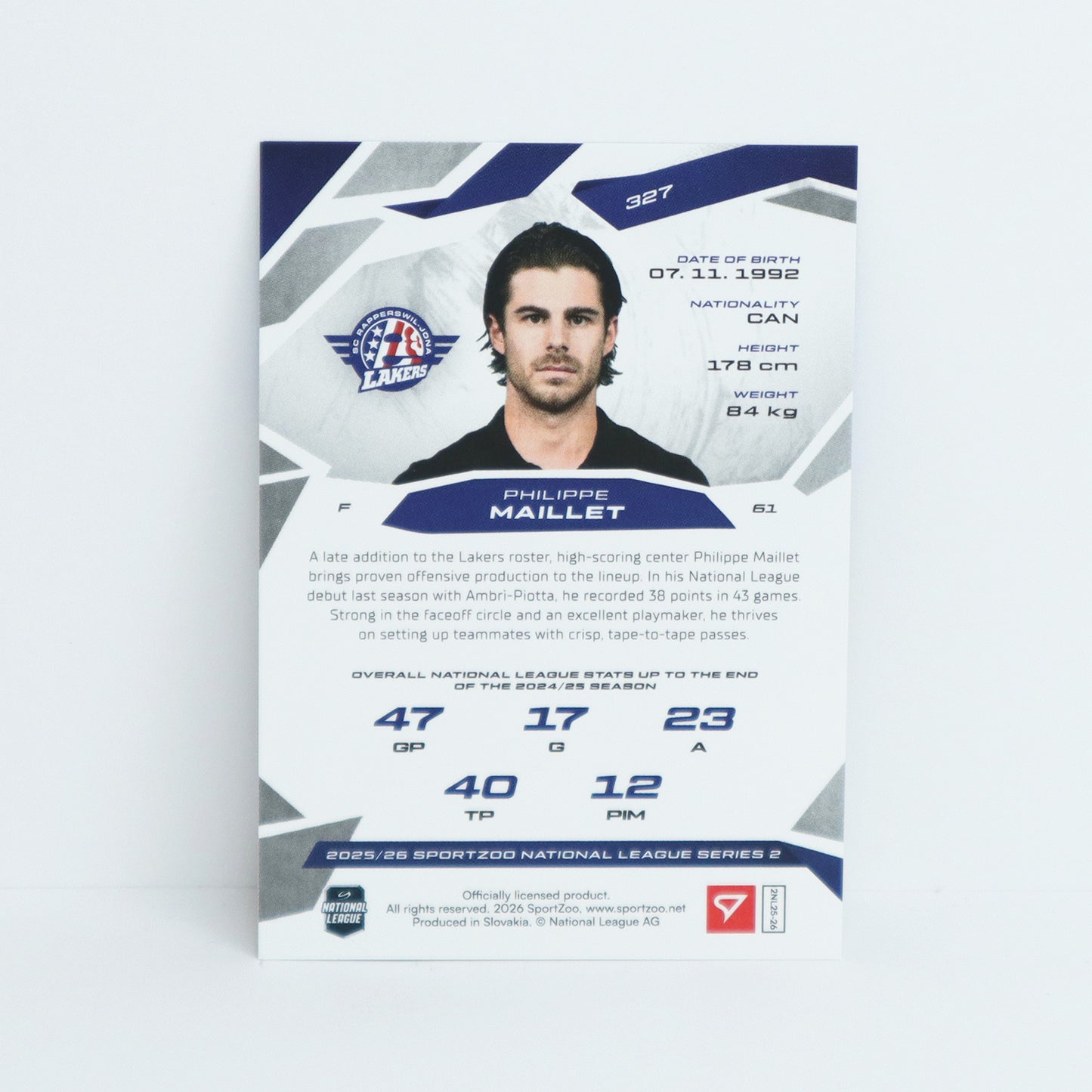327 - SCRJ - PHILIPPE MAILLET - BASE SET