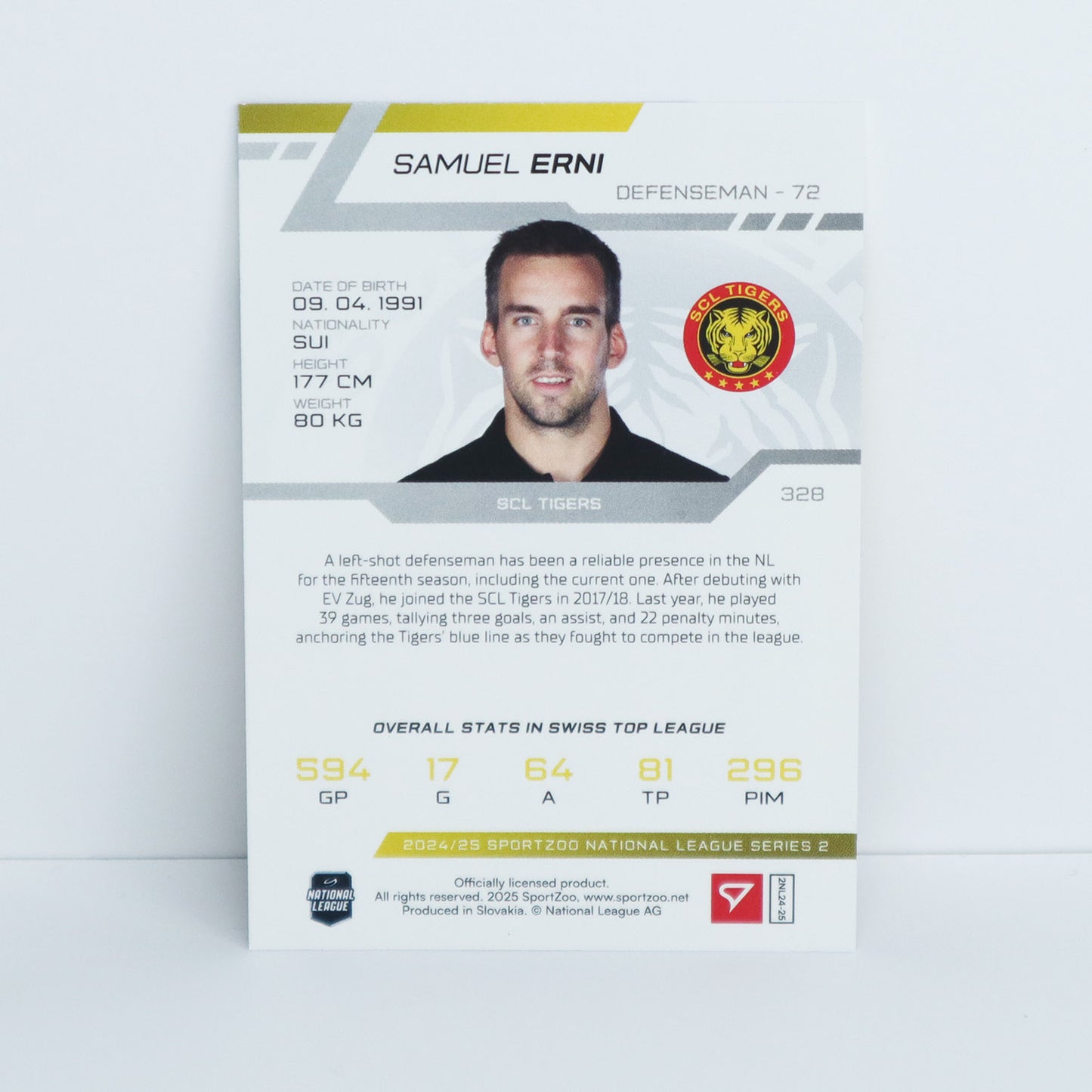 328 - SCL - SAMUEL ERNI - BASE RED - 16/20