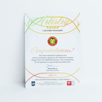MAS-LB - SCL - LUCA BOLTSHAUSER - MASK ARTISTRY GOLD AUTO - 27/35