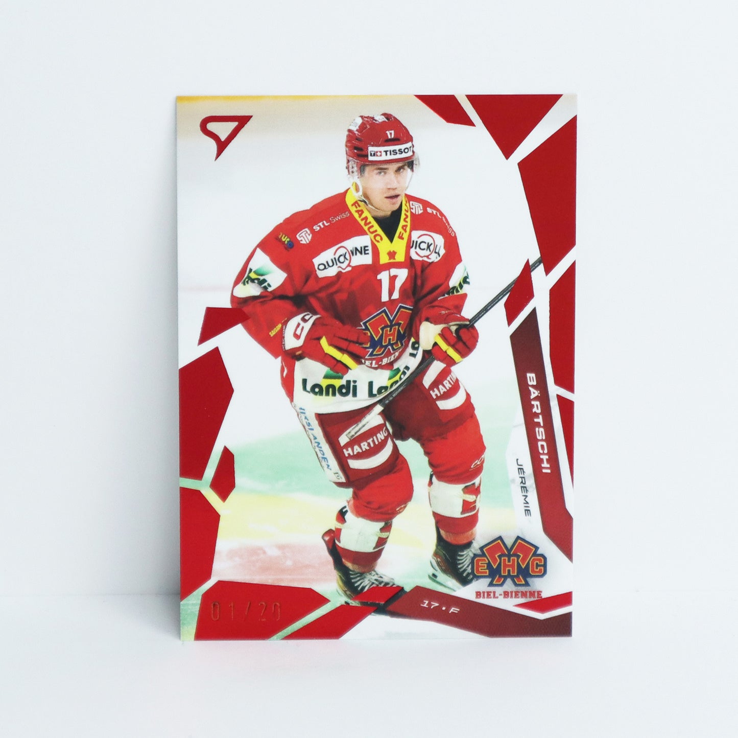 332 - EHCB - JEREMIE BARTSCHI - BASE RED - 01/20