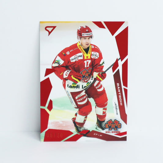 332 - EHCB - JEREMIE BARTSCHI - BASE RED - 06/20