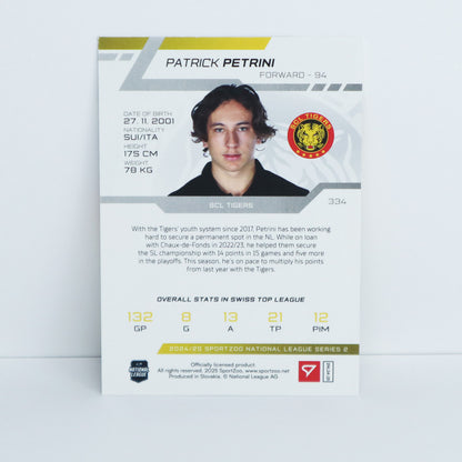 334 - SCL - PATRICK PETRINI - BASE SET