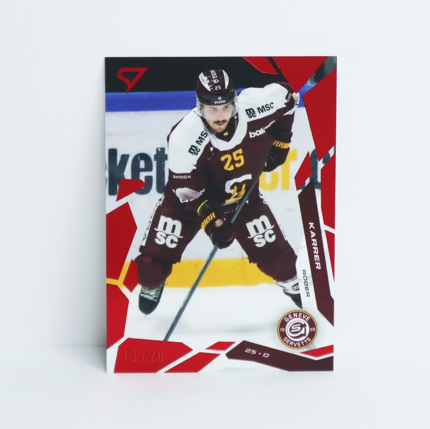 336 - GSHC - ROGER KARRER - BASE RED - 13/20
