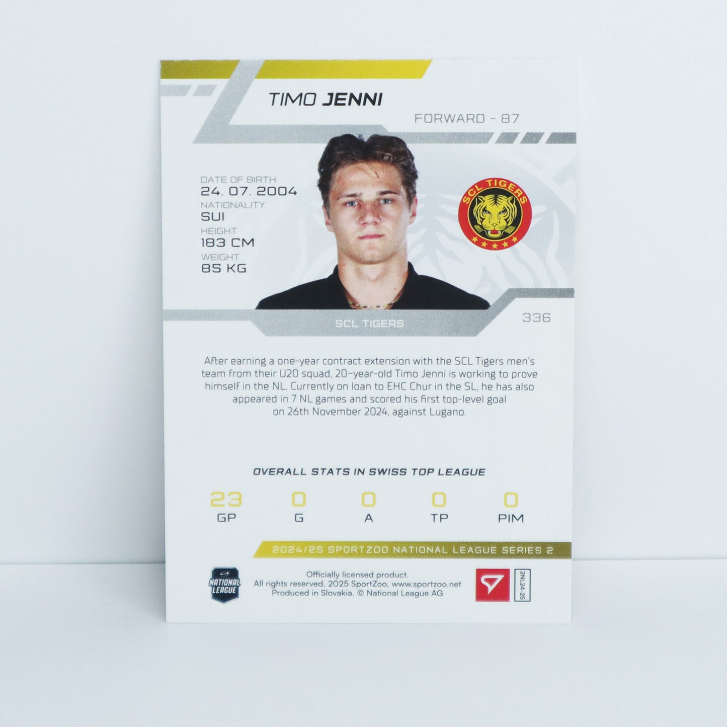 336 - SCL - TIMO JENNI - BASE SET