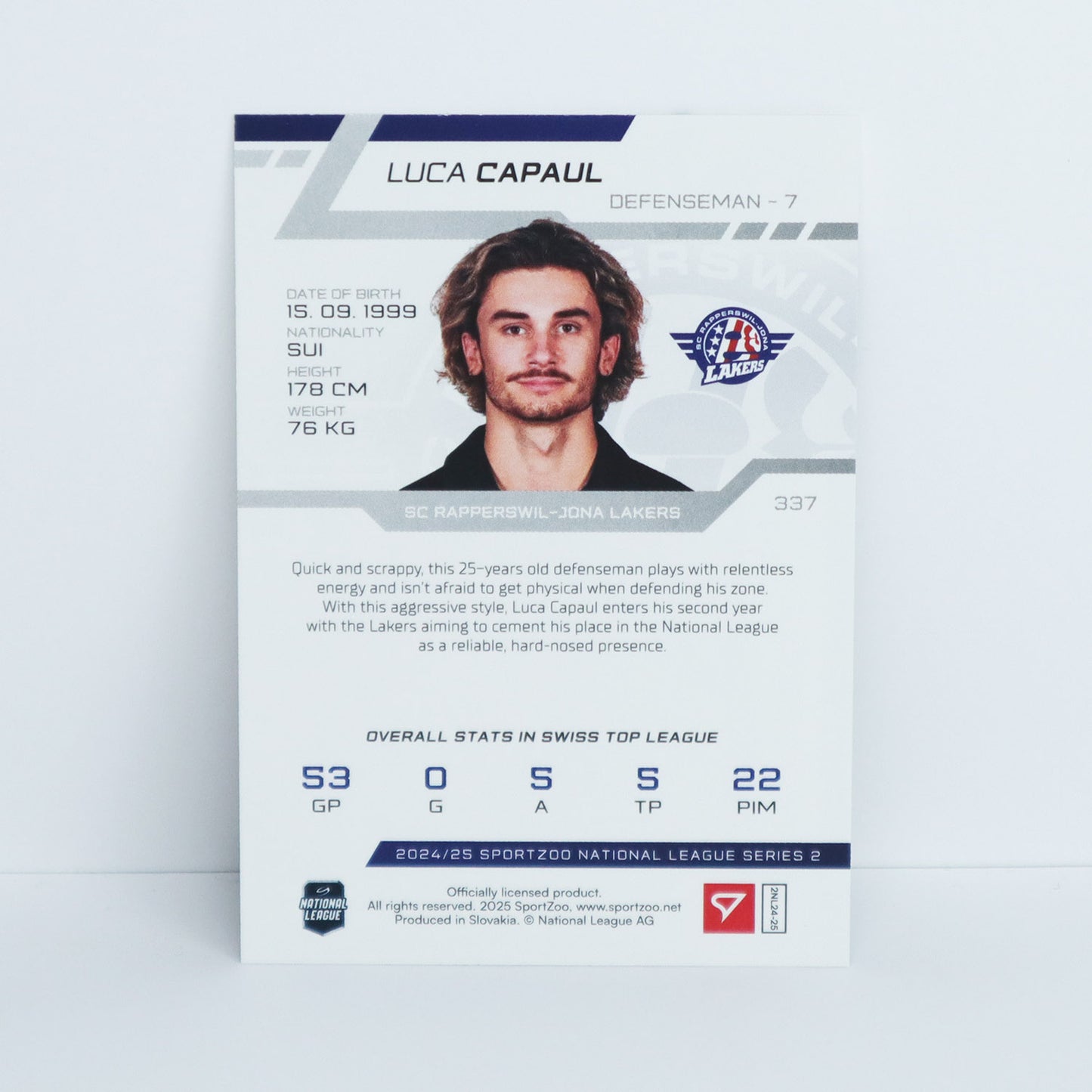 337 - SCRJ - LUCA CAPAUL - BASE GREEN