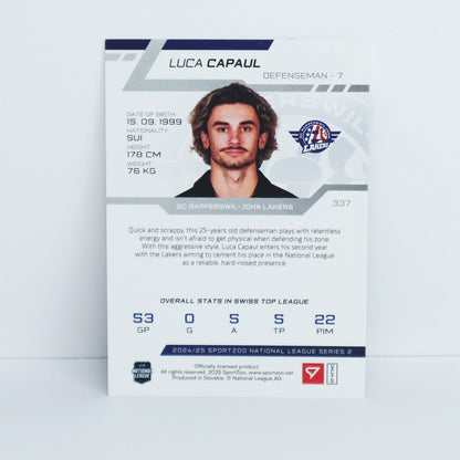 337 - SCRJ - LUCA CAPAUL - BASE BLUE - 06/30