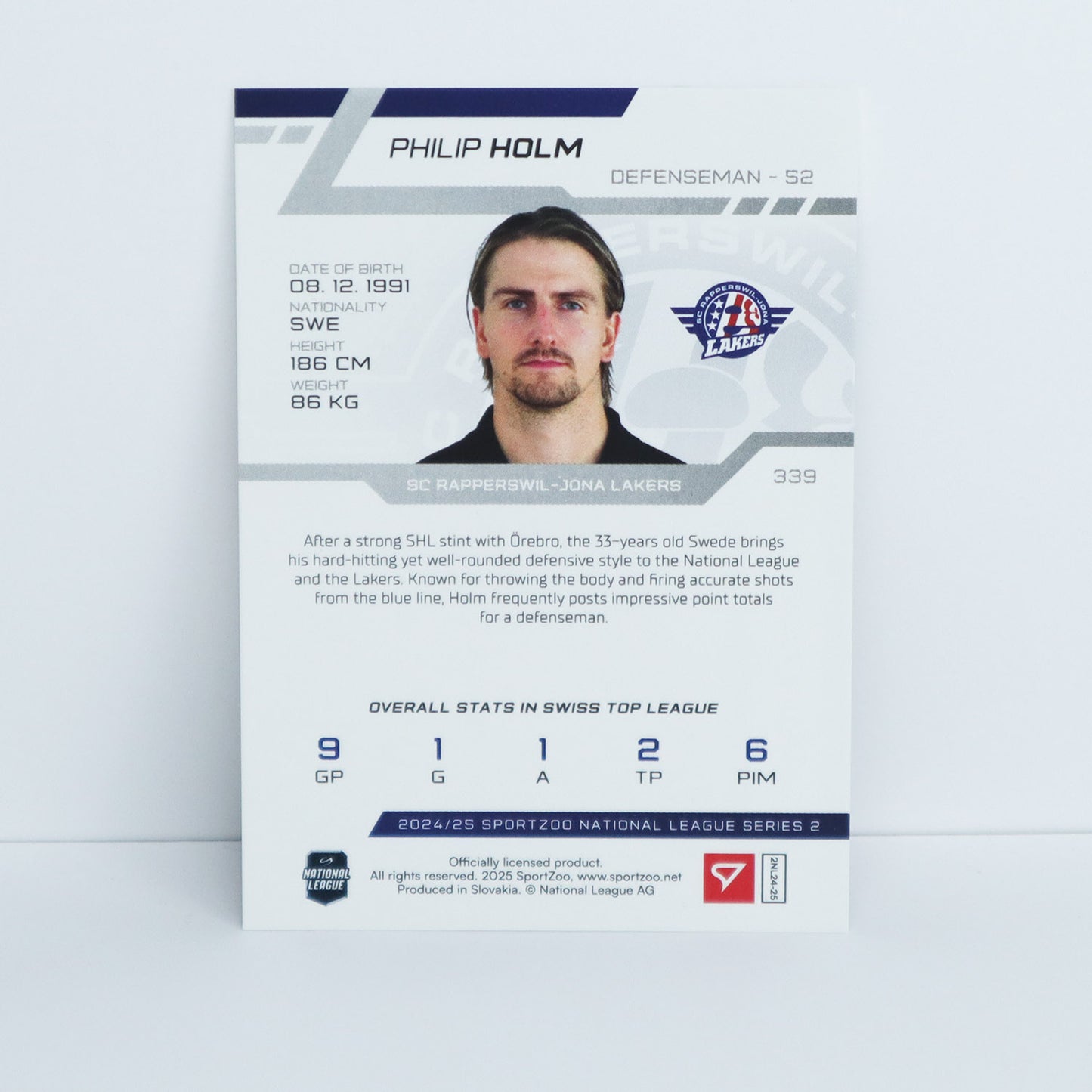 339 - SCRJ - PHILIP HOLM - BASE SET