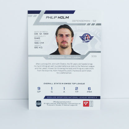 339 - SCRJ - PHILIP HOLM - BASE SET