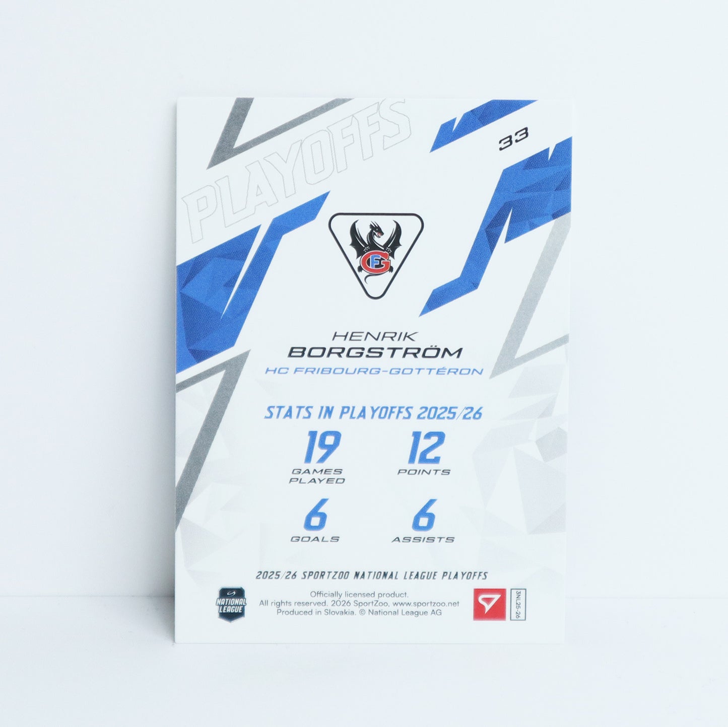 33 - FRI - HENRIK BORGSTROM - BASE SET