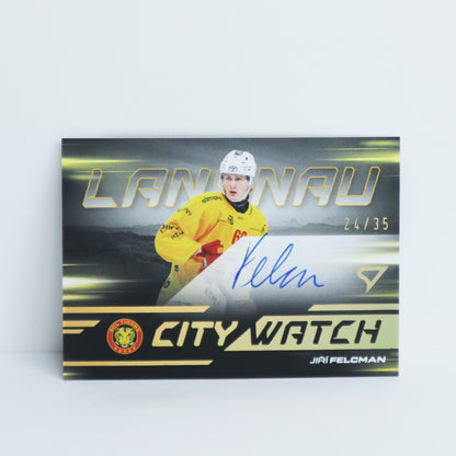 CWS-JF - SCL - JIRI FELCMAN - CITY WATCH GOLD AUTO - 24/35