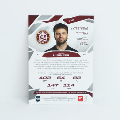 340 - GSHC - LUCA HISCHIER - BASE GOLD - 05/10