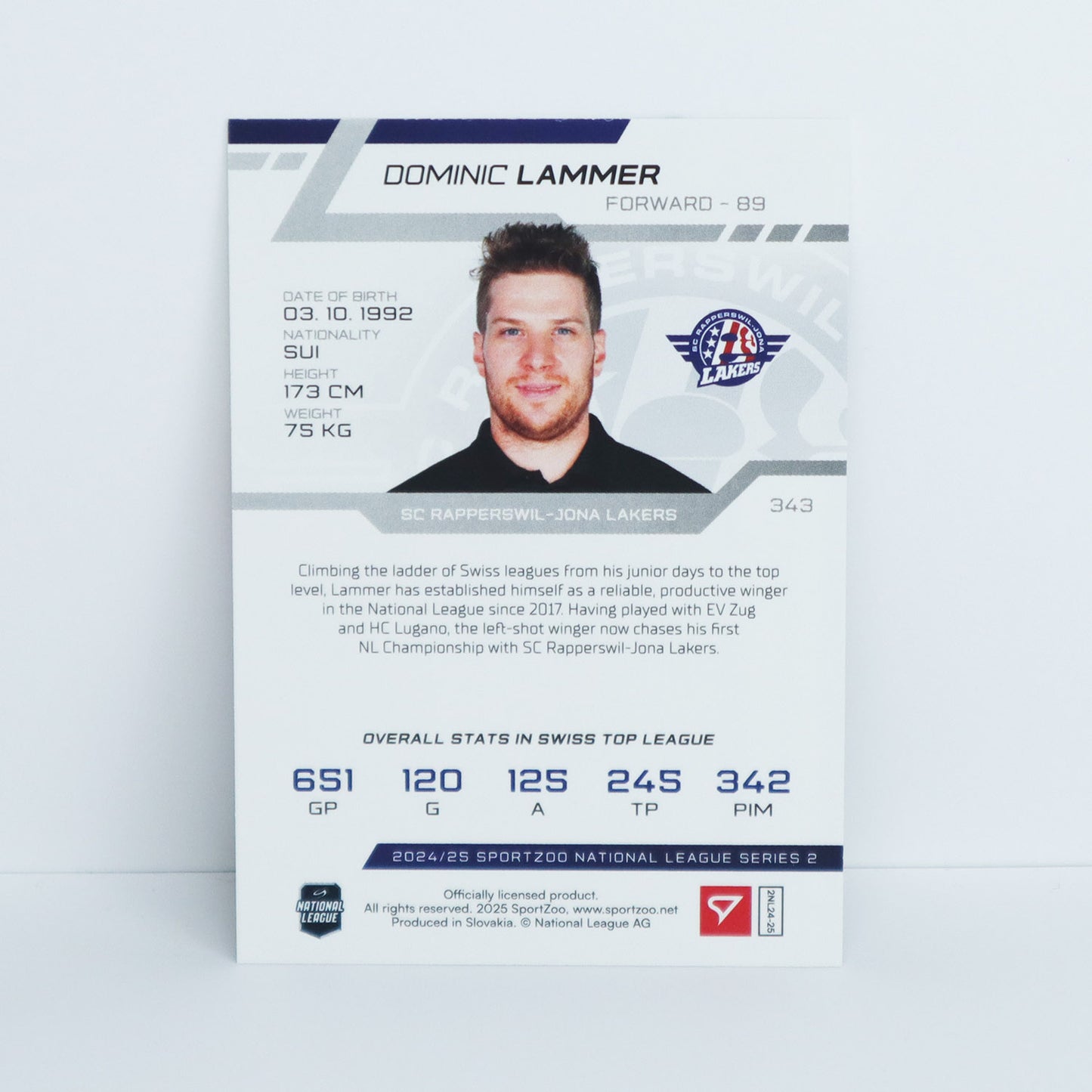 343 - SCRJ - DOMINIC LAMMER - BASE GREEN