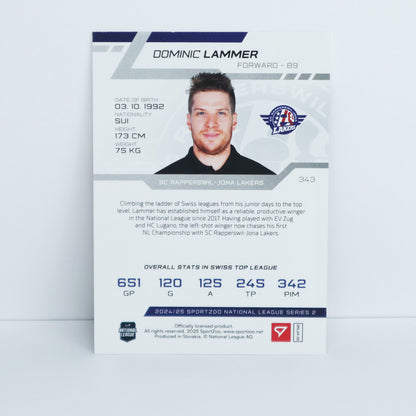 343 - SCRJ - DOMINIC LAMMER - BASE SET