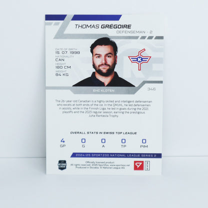 346 - EHCK - T. GREGOIRE - BASE SET