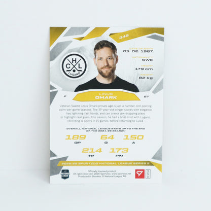 346 - HCL - LINUS OMARK - BASE GOLD - 07/10