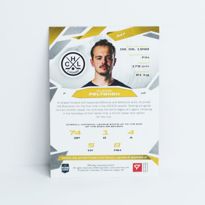 347 - HCL - ALEKSI PELTONEN - BASE RED - 10/20