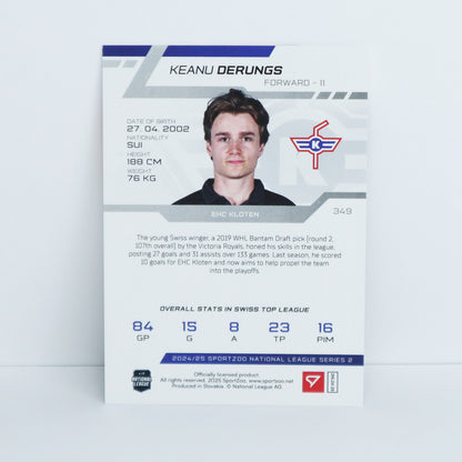 349 - EHCK - KEANU DERUNGS - BASE BLUE - 25/30