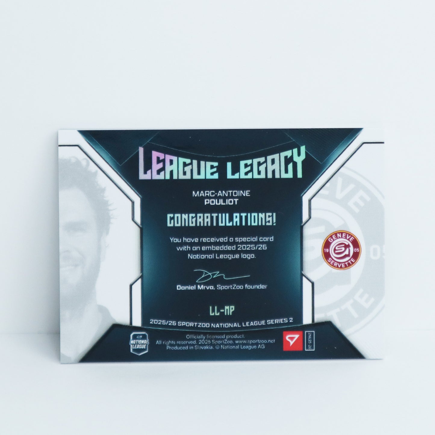 LL-MP - GSHC - MARC-ANTOINE POULIOT - LEAGUE LEGACY SILVER - 04/20