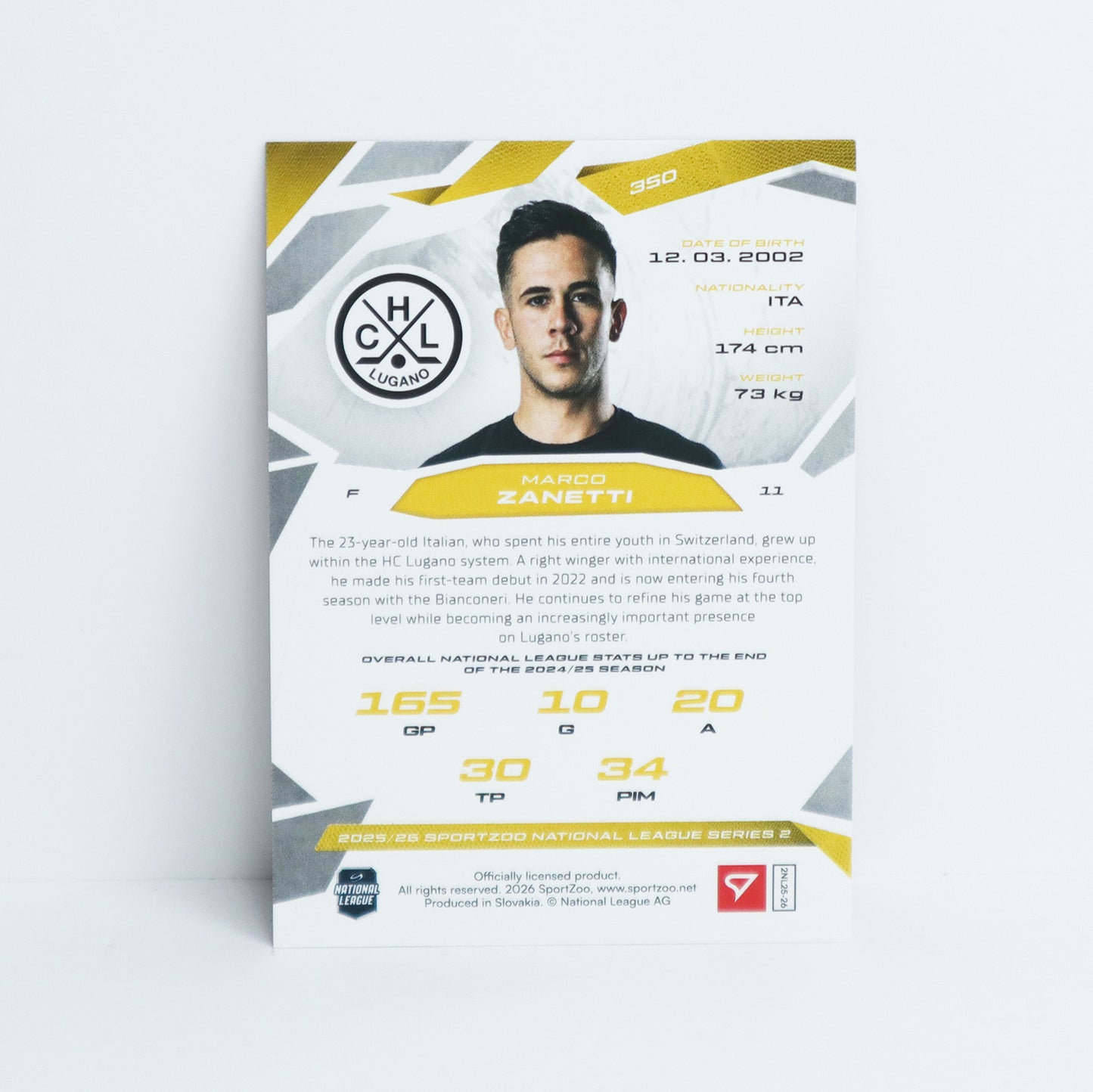 350 - HCL - MARCO ZANETTI - BASE RED - 02/20