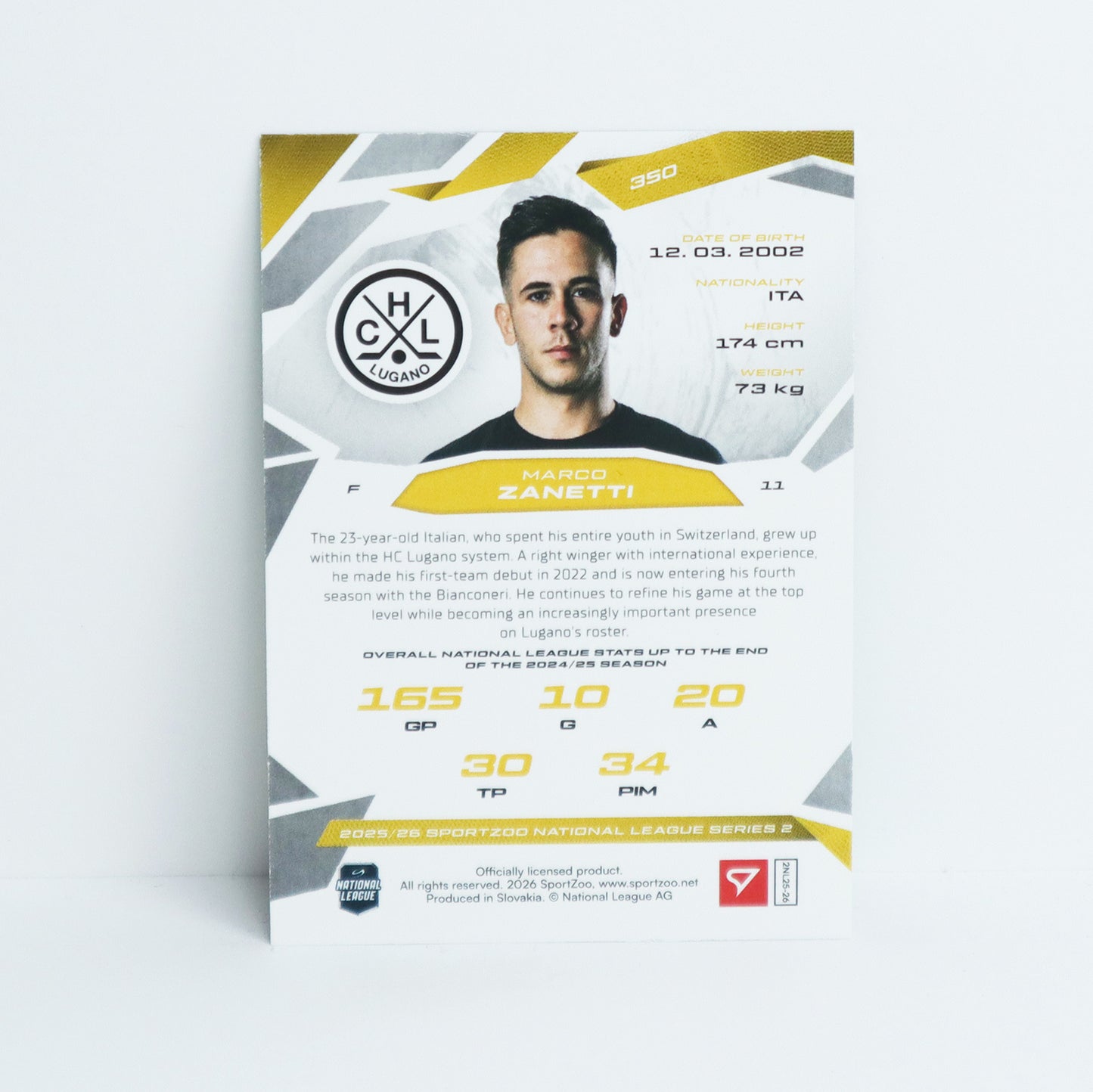350 - HCL - MARCO ZANETTI - BASE GREEN - 11/30