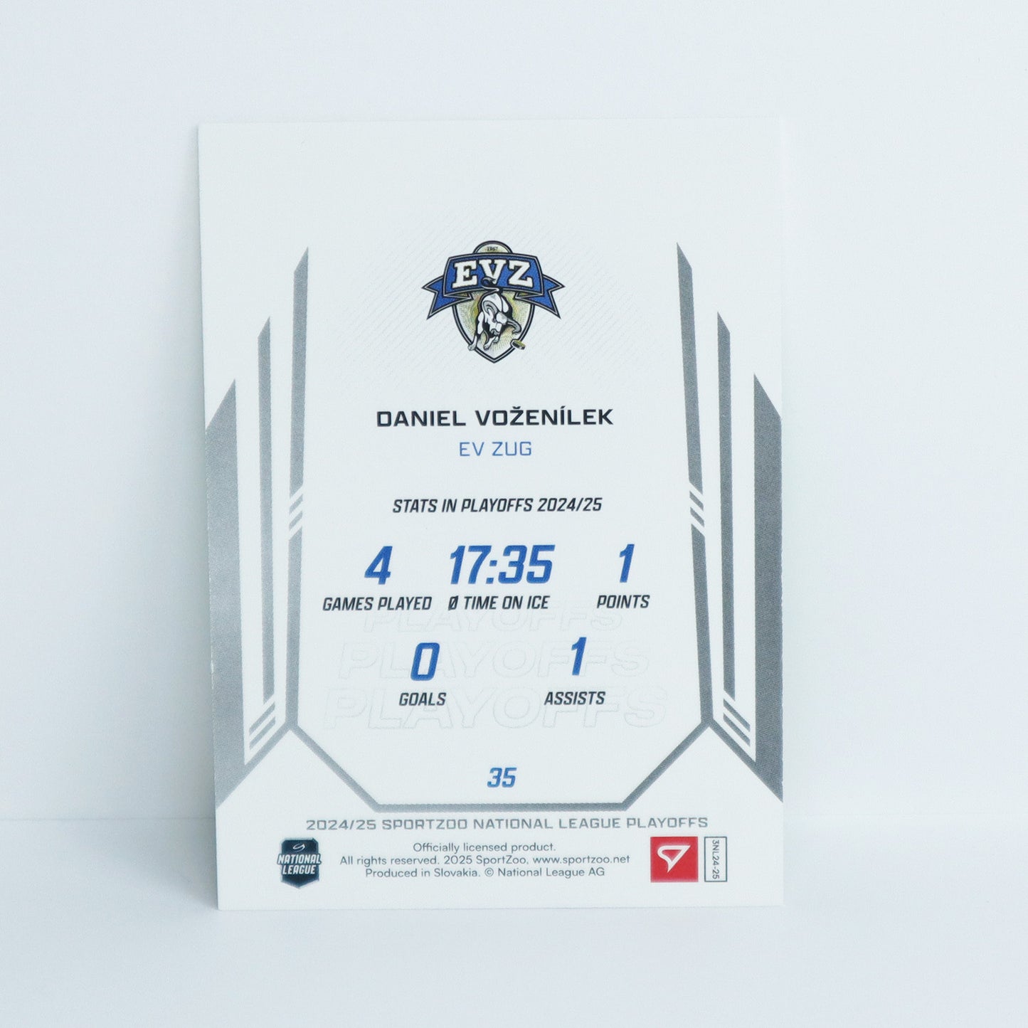 35 - EVZ - DANIEL VOZENILEK - BASE GREEN - 16/60