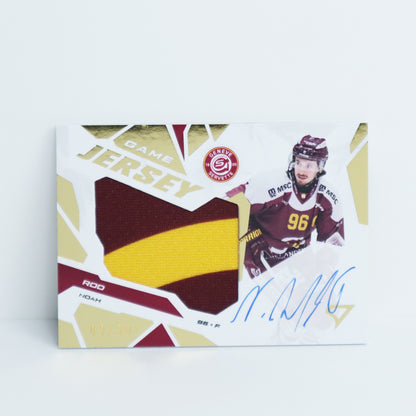 GJS-NR - GSHC - NOAH ROD - GAME JERSEY GOLD AUTO - 09/30