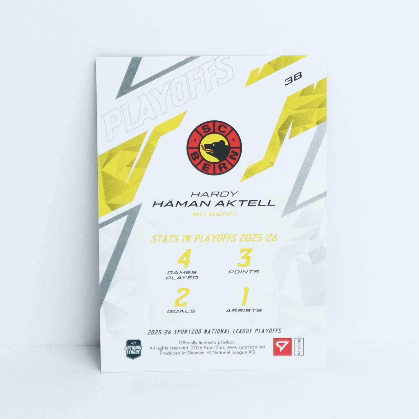38 - SCB - HARDY HAMAN AKTELL - BASE RED - 06/30