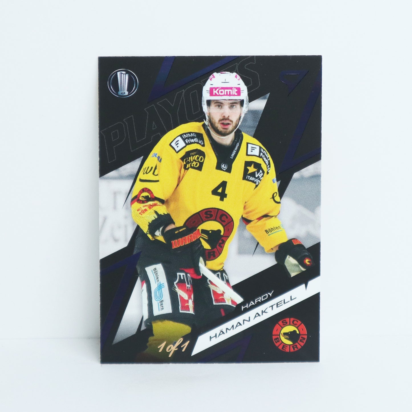 38 - SCB - HARDY HAMAN AKTELL - BASE BLACK - 1/1