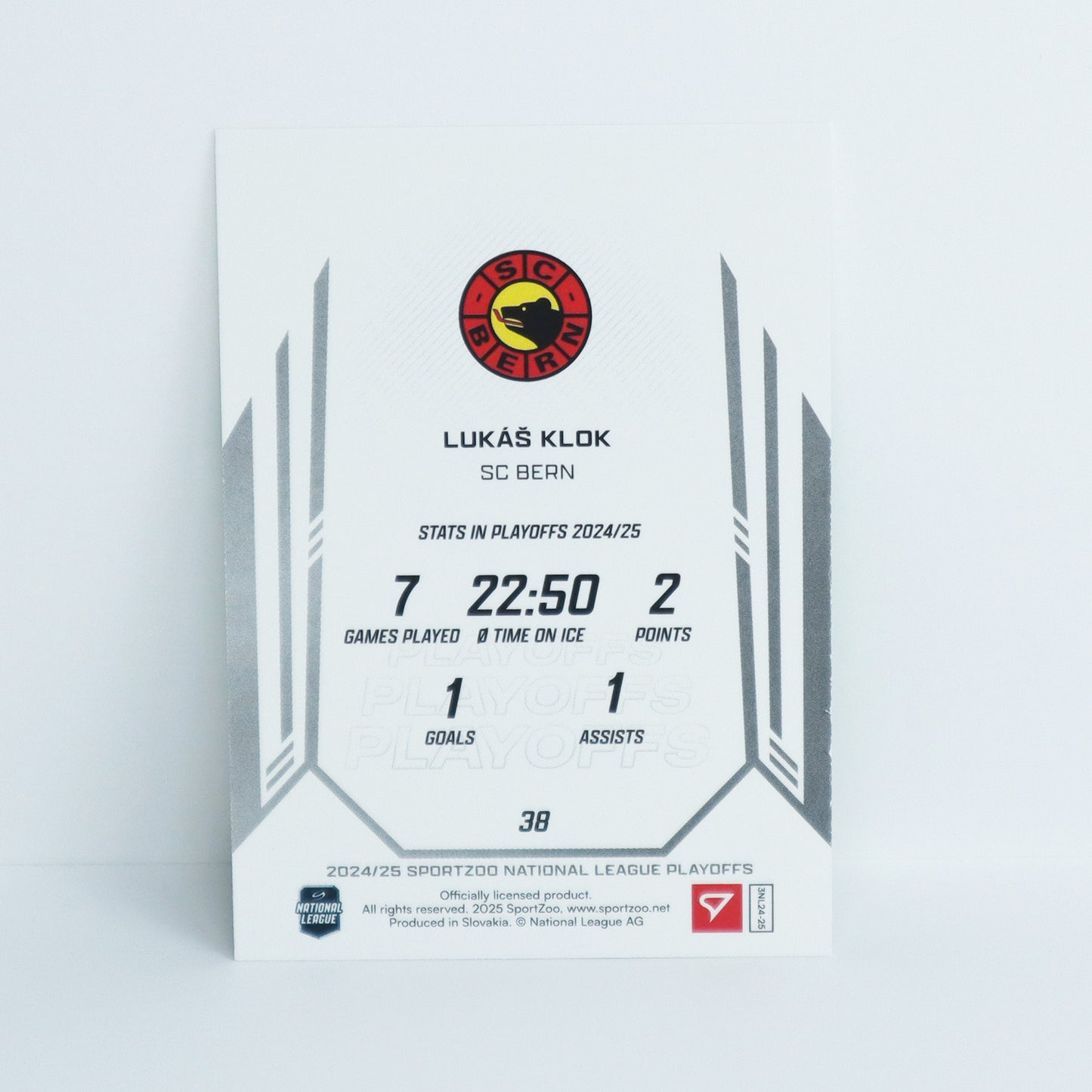 38 - SCB - LUKAS KLOK - BASE GREEN - 43/60