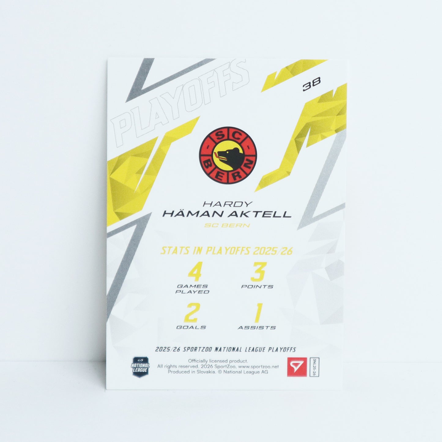 38 - SCB - HARDY HAMAN AKTELL - BASE SET