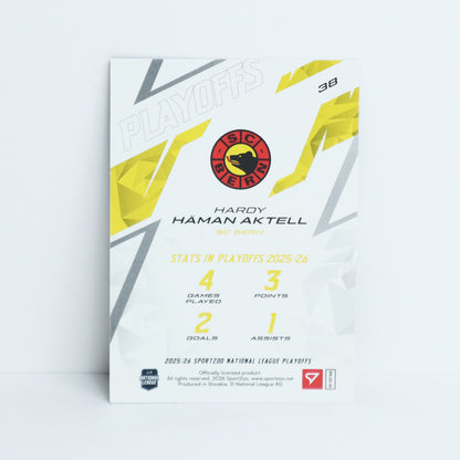 38 - SCB - HARDY HAMAN AKTELL - BASE GOLD - 03/10