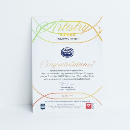 MAS-PW - HCAP - PHILIP WUTHRICH - MASK ARTISTRY GOLD AUTO - 14/35