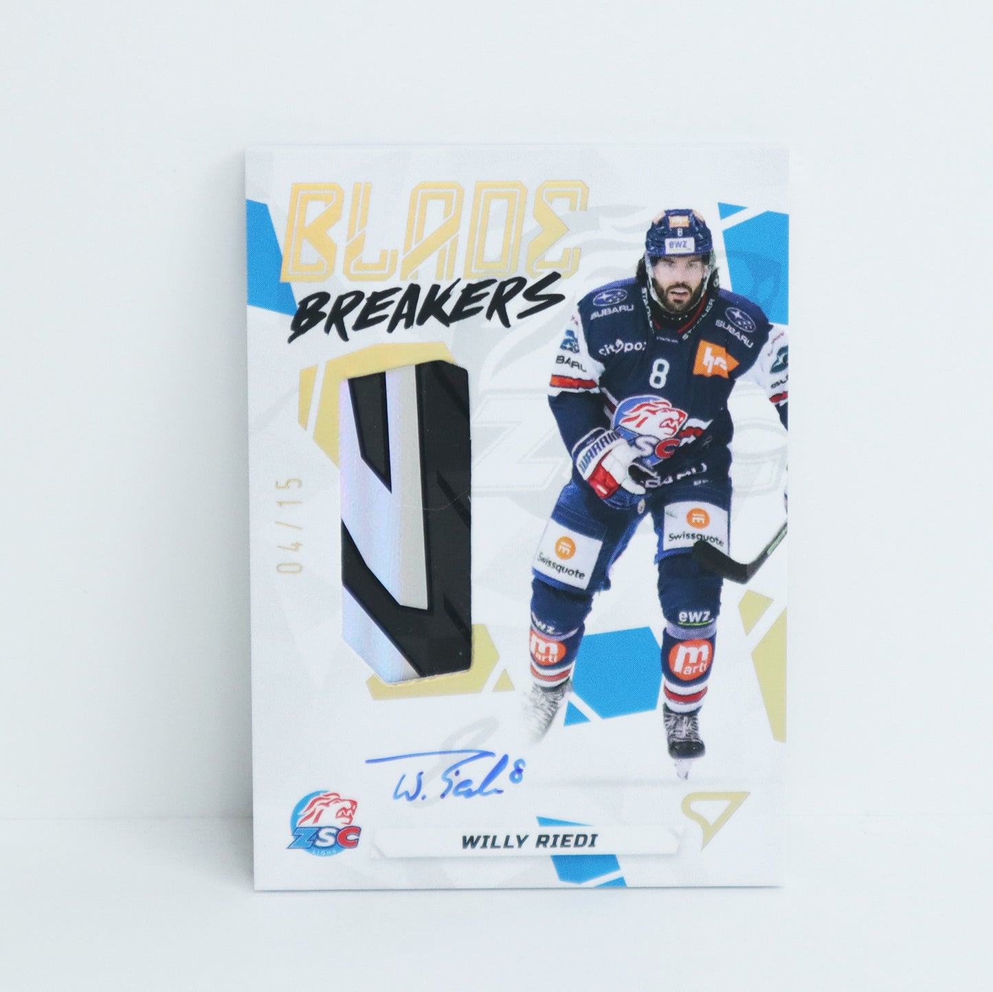 BBS-WR - ZSC - WILLY RIEDI - BLADE BREAKERS GOLD AUTO - 04/15