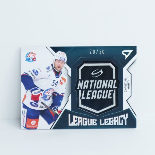 LL-CM - ZSC - CHRISTIAN MARTI - LEAGUE LEGACY SILVER - 20/20