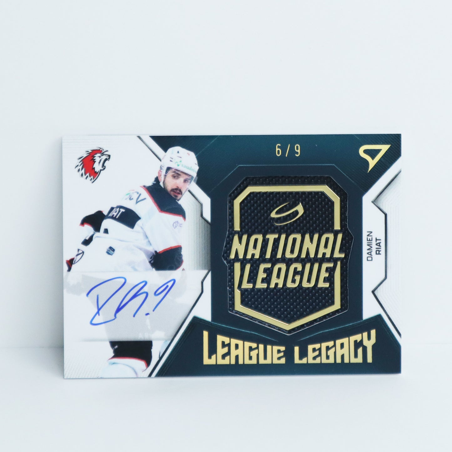 LLS-DR - LHC - DAMIEN RIAT - LEAGUE LEGACY GOLD AUTO - 6/9