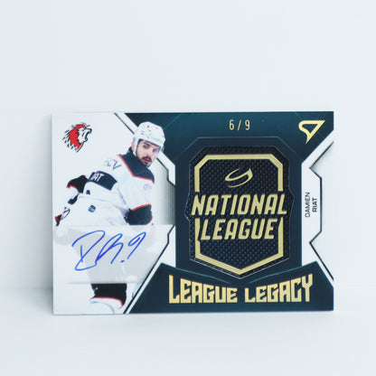 LLS-DR - LHC - DAMIEN RIAT - LEAGUE LEGACY GOLD AUTO - 6/9
