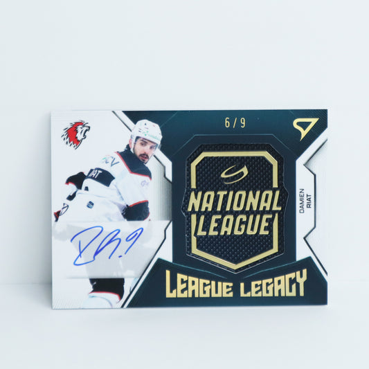 LLS-DR - LHC - DAMIEN RIAT - LEAGUE LEGACY GOLD AUTO - 6/9