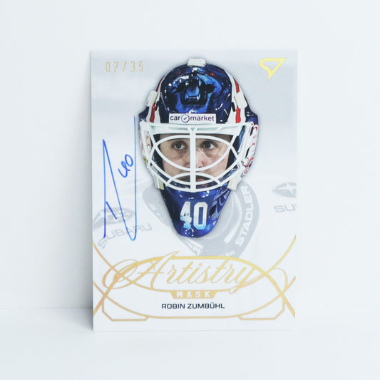 MAS-RZ - ZSC - ROBIN ZUMBUHL - MASK ARTISTRY GOLD AUTO - 07/35