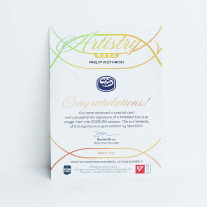 MAS-PW - HCAP - PHILIP WUTHRICH - MASK ARTISTRY GOLD AUTO - 23/35