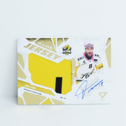 GJS-PD - HCA - PHILIP-MICHAEL DEVOS - GAME JERSEY GOLD AUTO - 28/30